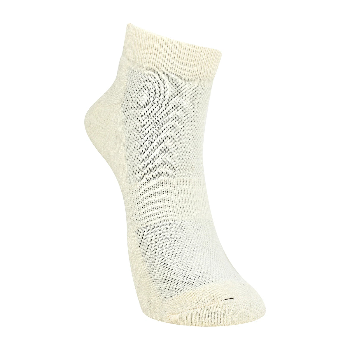 Bamboology Gray & White Ultra Soft Ankle Length Socks (Pack of 2)