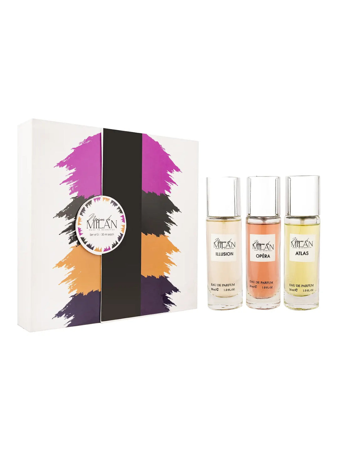 Maison de Milan Atlas/Opera/Illusion EDP Gift Set (90ml)