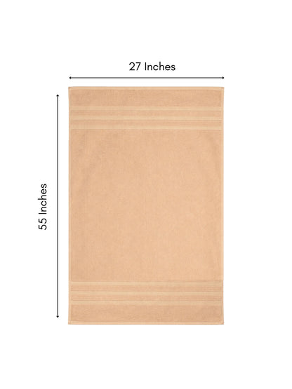 Bamboology Beige Luxuriously Soft Bath Towel