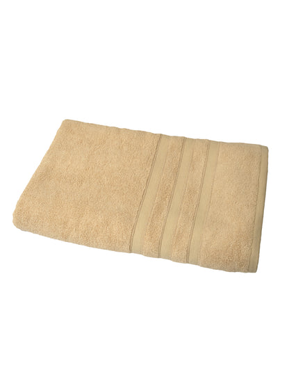 Bamboology Beige & White Ultra Soft Bath Towel Pack of 2