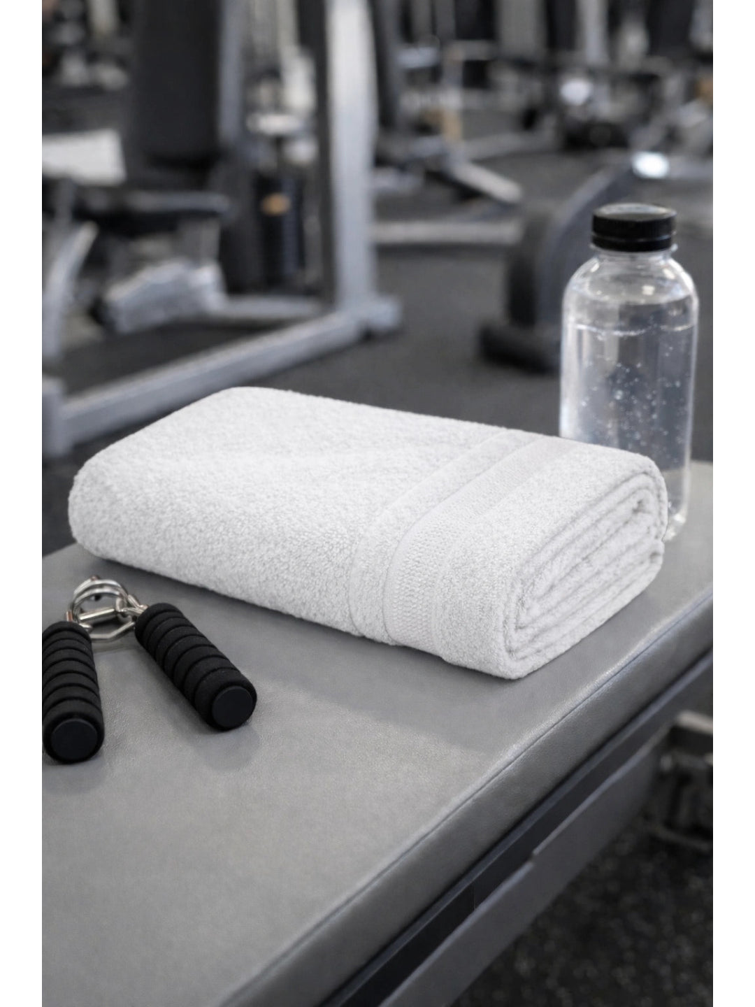 Bamboology Beige & White Ultra Soft Bath Towel Pack of 2