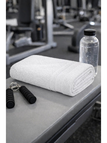 Bamboology Beige & White Ultra Soft Bath Towel Pack of 2