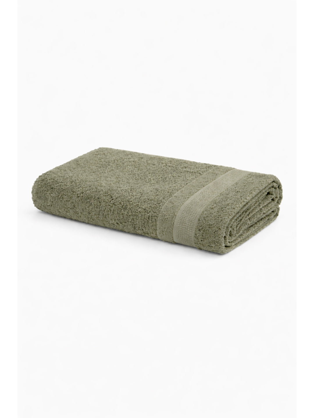 Bamboology Green & Rust Ultra Soft Bath Towel Pack of 2