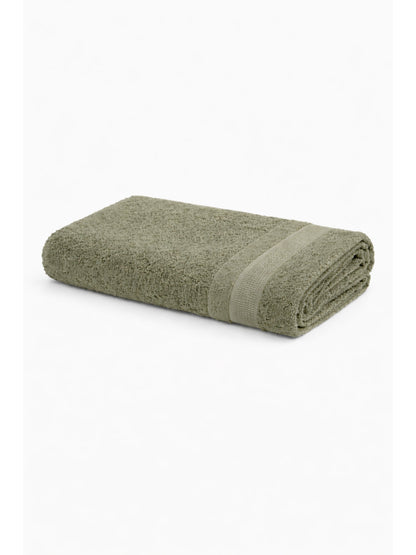 Bamboology Green & Rust Ultra Soft Bath Towel Pack of 2