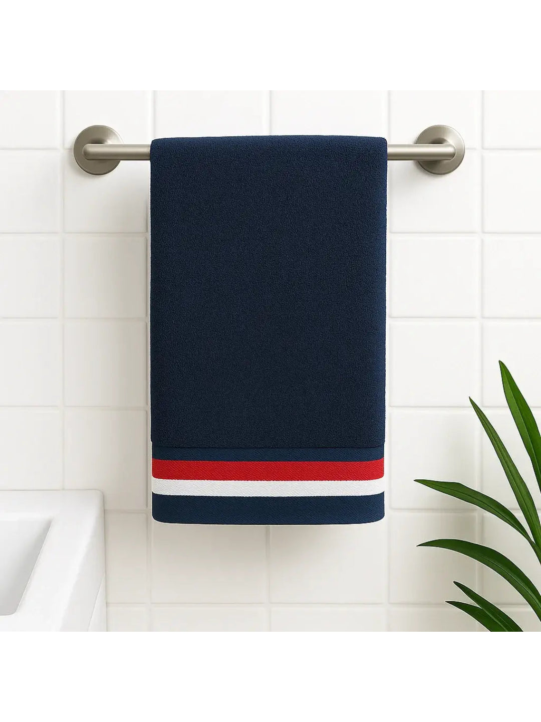 Bamboology Navy Ultra Soft Quick Dry Bath Towel