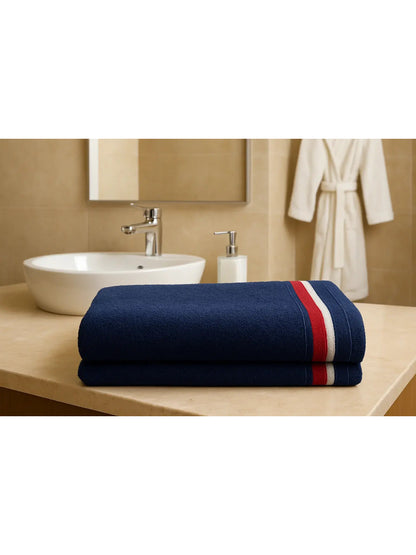 Bamboology Navy Ultra Soft Quick Dry Bath Towel