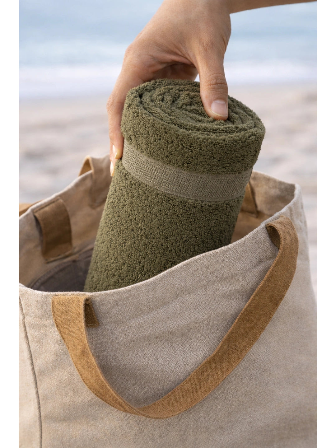 Bamboology Camouflage Green Ultra Soft Quick Dry Bath Towel