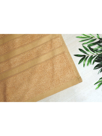Bamboology Rust & Beige Ultra Soft Bath Towel Pack of 2