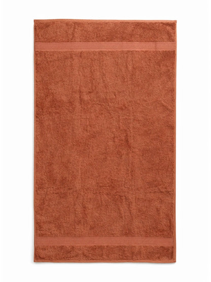 Bamboology Rust & White Ultra Soft Bath Towel Pack of 2