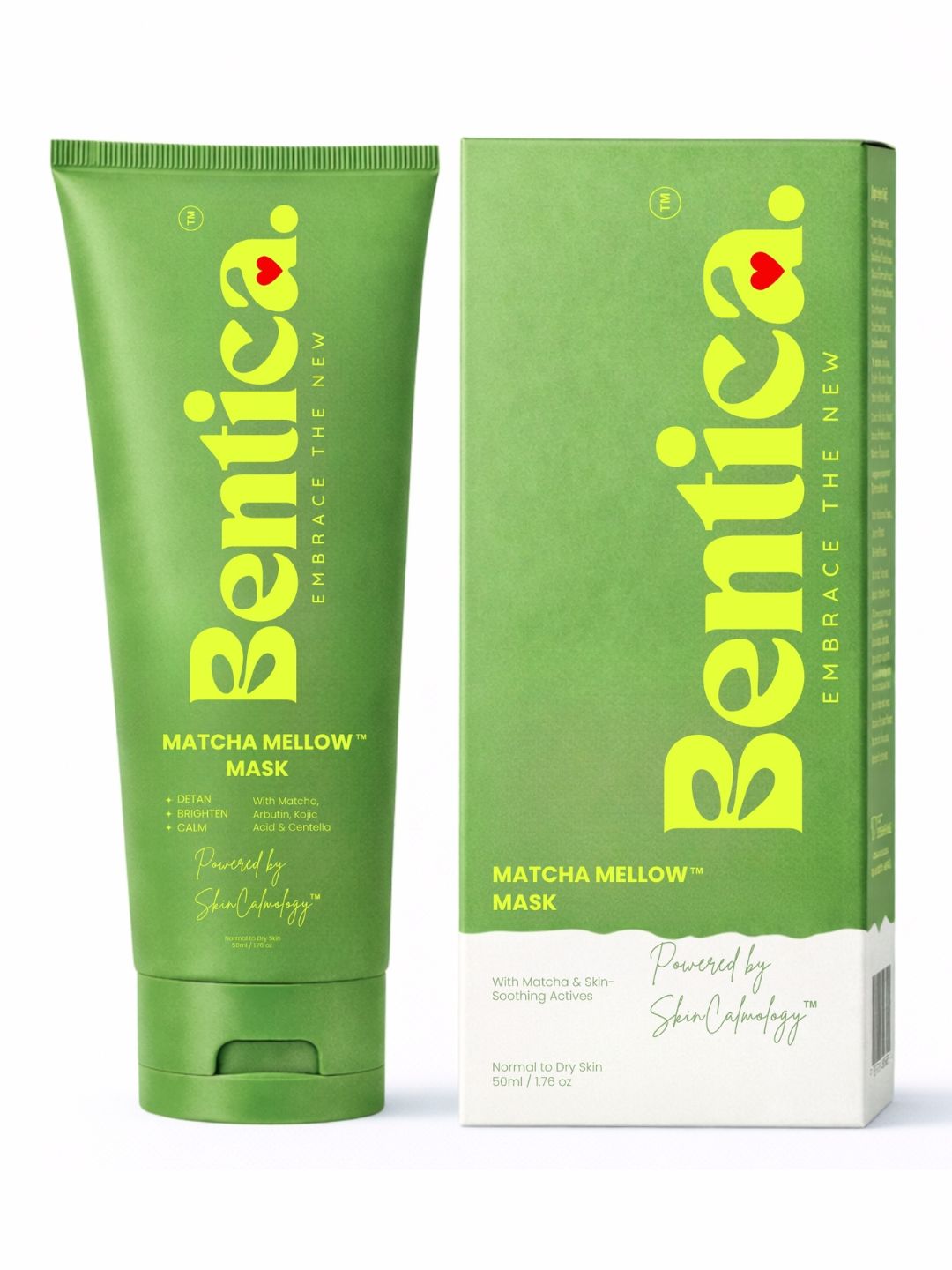 Test Bentica Matcha Mellow Mask (50ml)