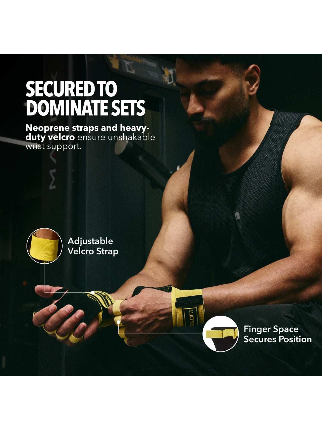 Boldfit Lifting Grip Bold