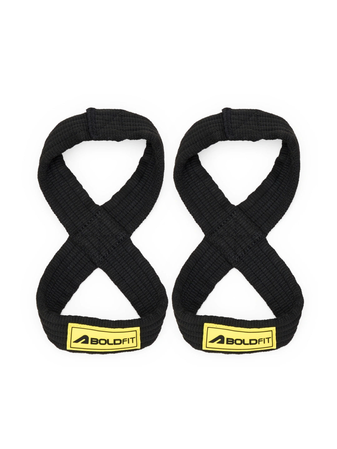 Boldfit Eight Lifting Strap - Black