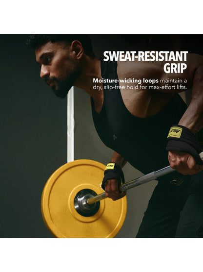 Boldfit Eight Lifting Strap - Black