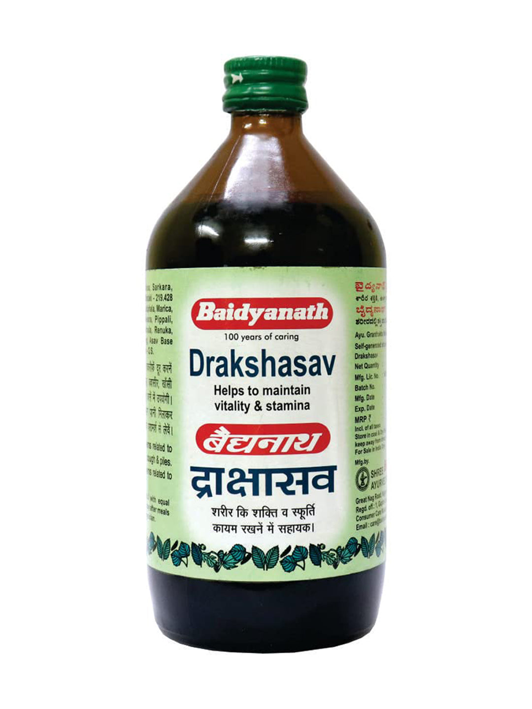Baidyanath Drakshasav Liquid 450 ml