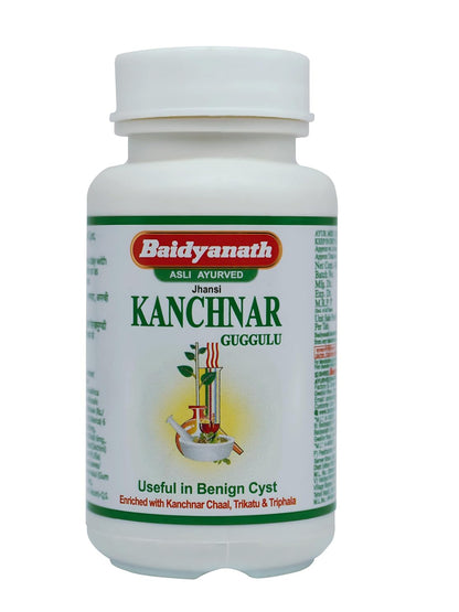 Baidyanath Jhansi Kanchanar Guggulu 80 Tablets