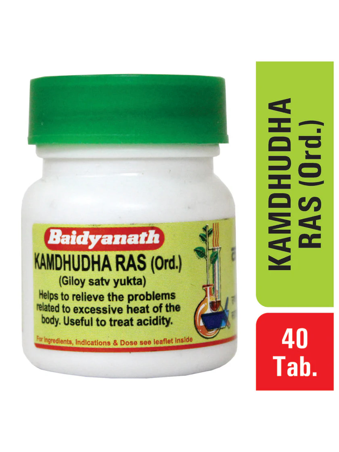 Baidyanath Kamdudha Ras Tablets 40 Tablets