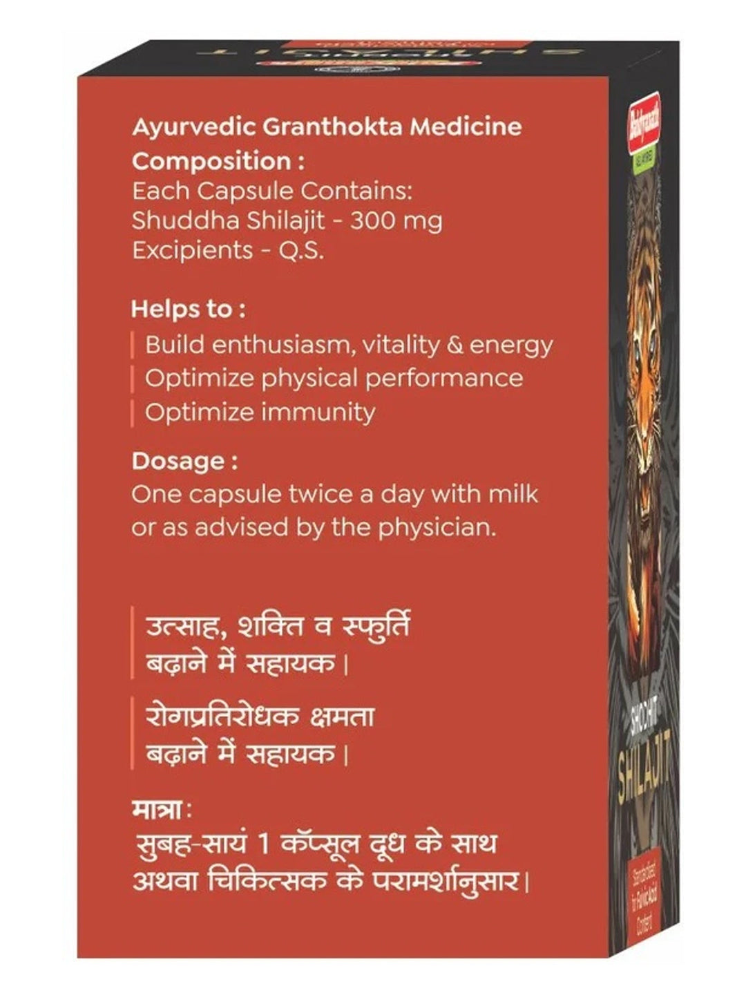 Baidyanath Shilajit Capsules 30 Capsules