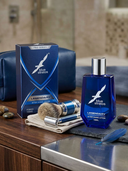 Blue Stratos Legendary After Shave Lotion  (100ml)