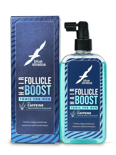 Blue Stratos Hair Follicle Boost Tonic for Men  (250ml)