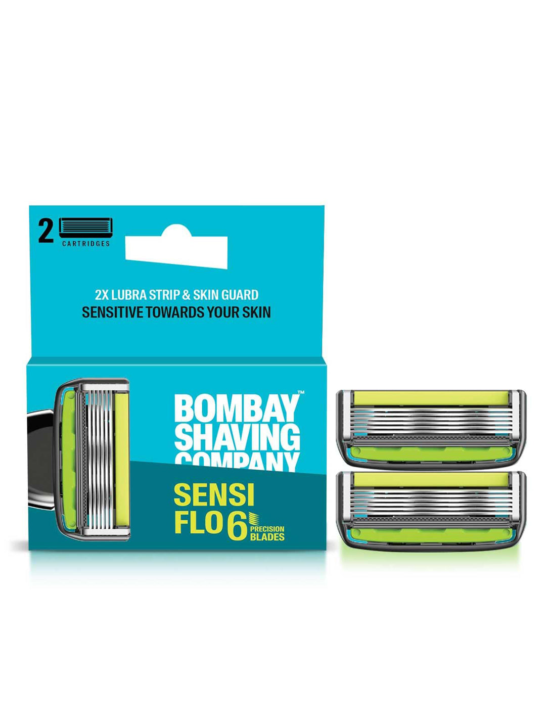 Bombay Shaving Company Sensi Flo6 6 Blade Cartridge Razor