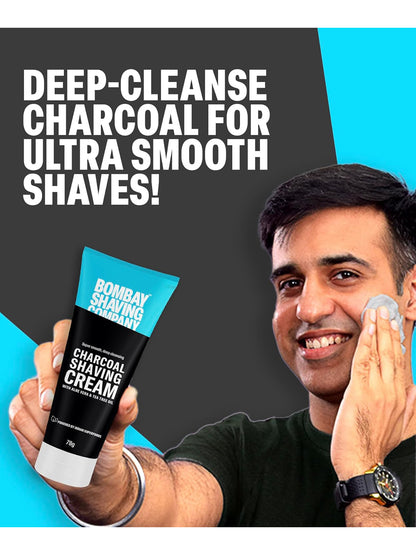 Bombay Shaving Company Charcoal Shaving Cream (78g)