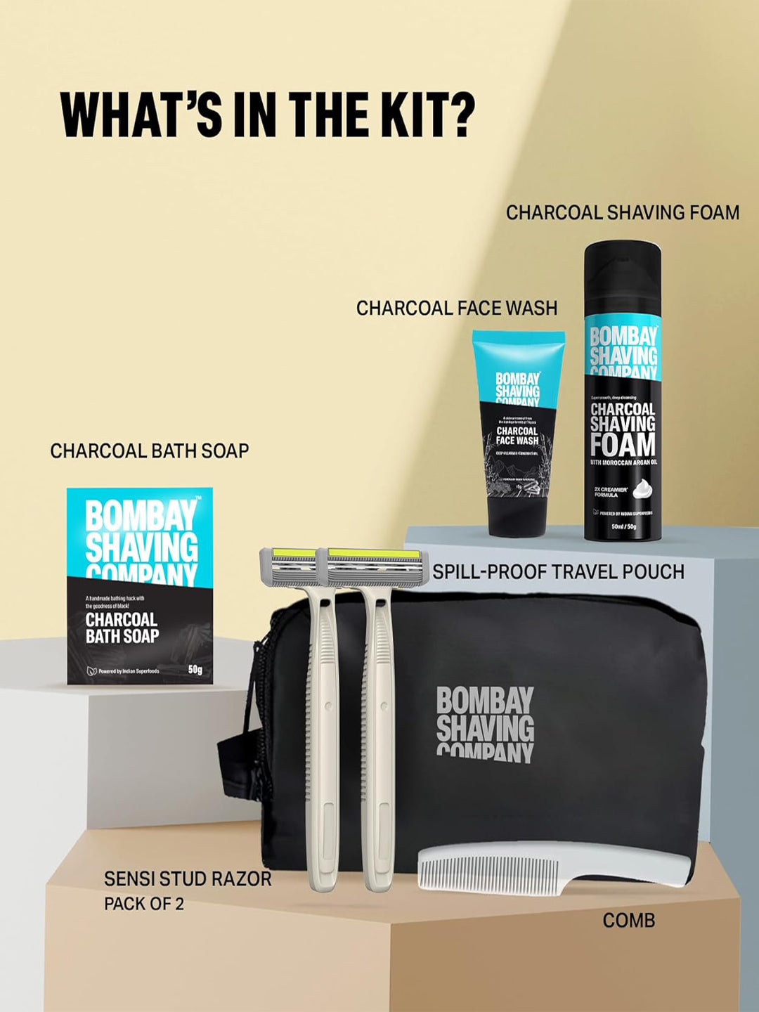 Bombay Shaving Company 7-in-1 Grooming Kit