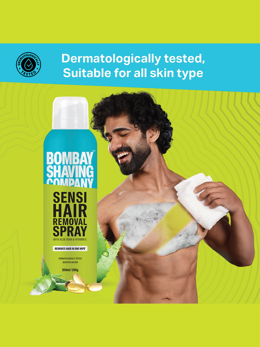 Bombay Shaving Company Sensi Hair Removal Spray (200ml)