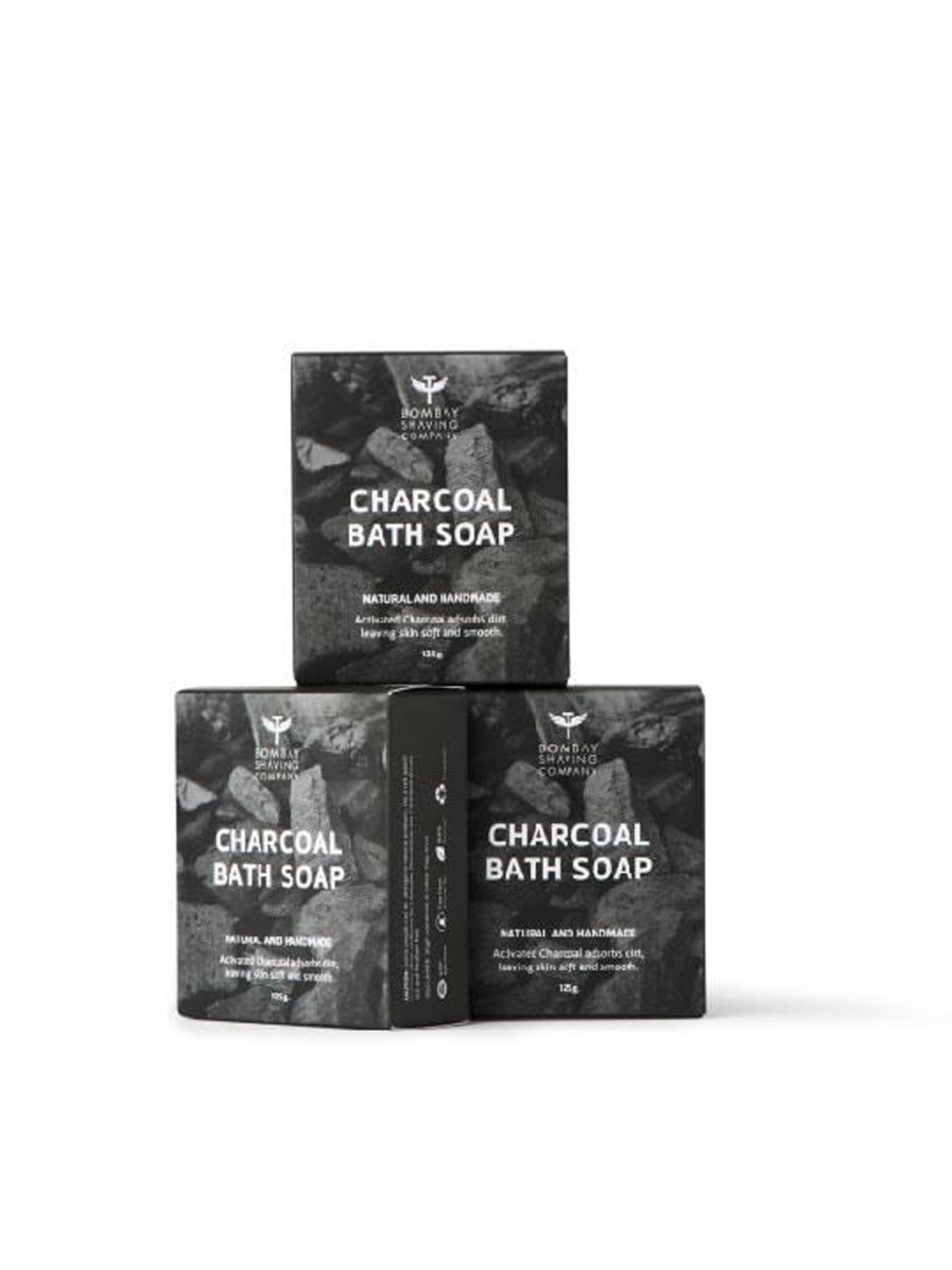 Bombay Shaving Company Charcoal Bath Soap (125g)