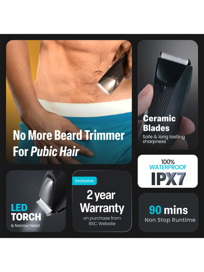 Bombay Shaving Company Landscaper Pubic Hair Trimmer