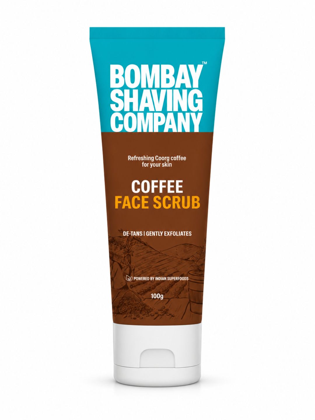 Bombay Shaving Company Coffee Face Scrub (100g)