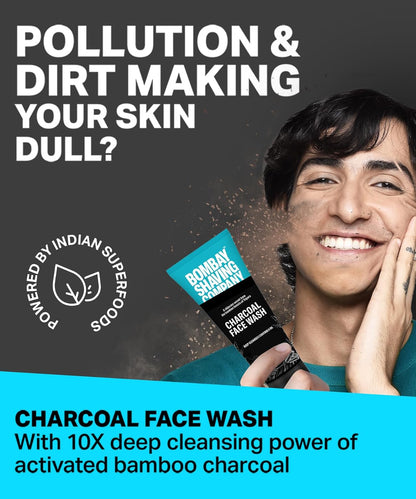 Bombay Shaving Company Charcoal Face Wash