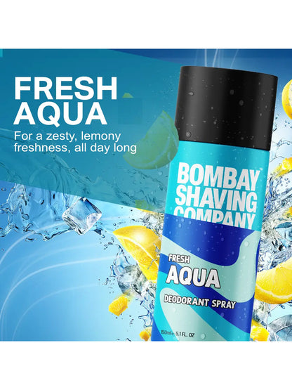 Bombay Shaving Company Aqua Deodorant Spray (150ml)
