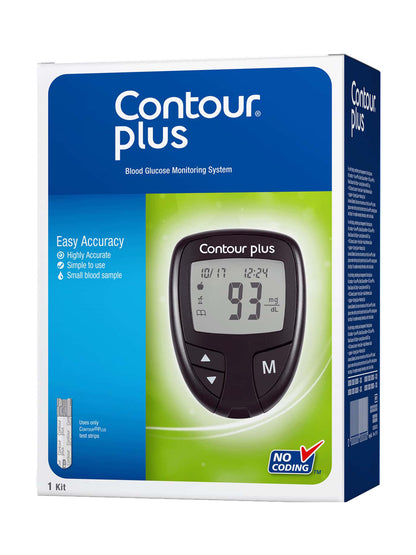 Contour Plus Glucometer Device (1 Unit)