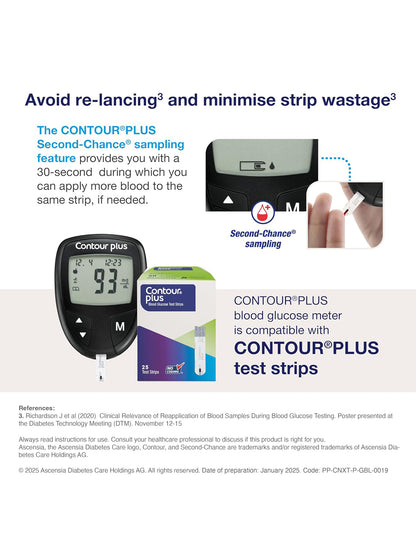 Contour Plus Glucometer Device 1 Unit
