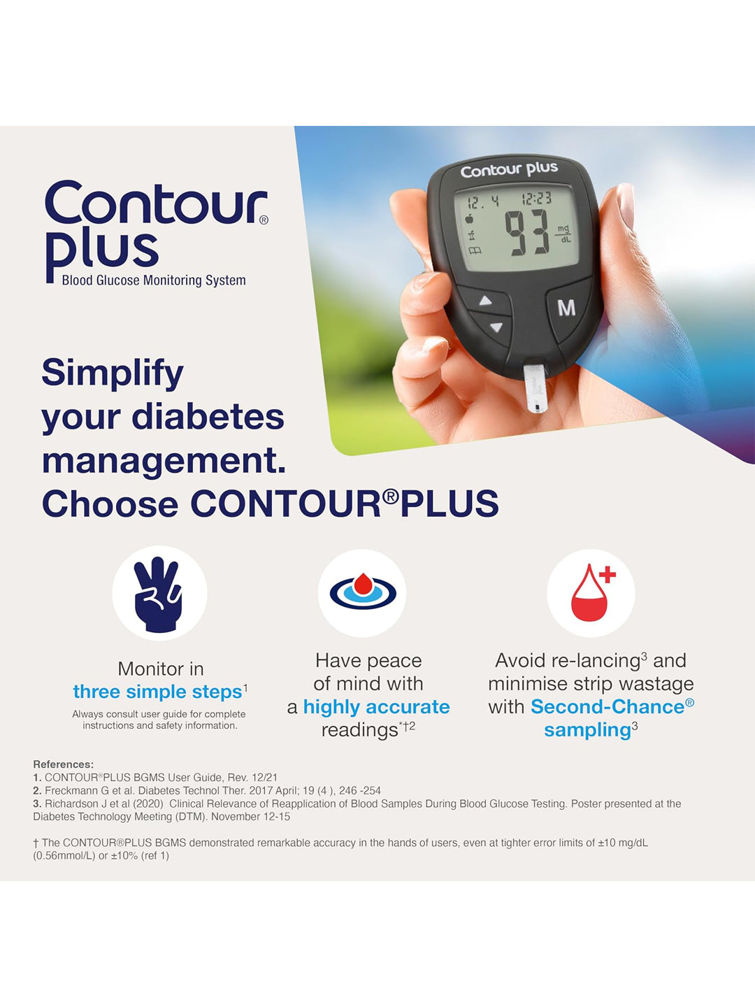 Contour Plus Glucometer Device 1 Unit