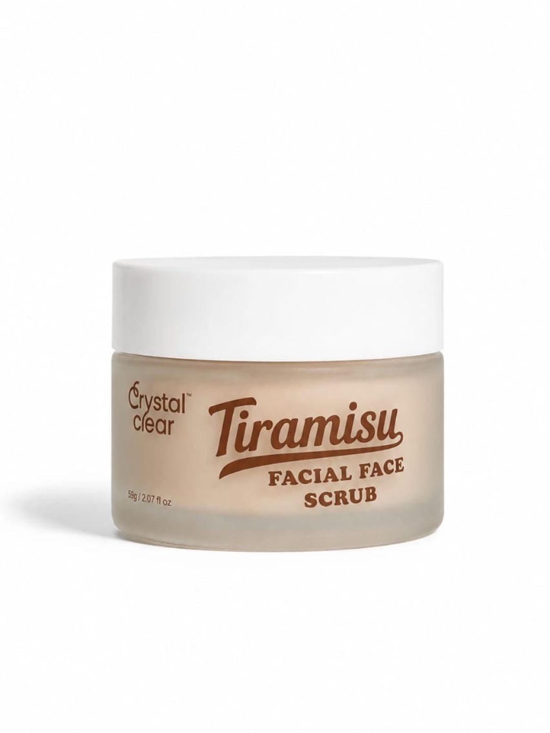 Crystal Clear Tiramisu Facial Scrub (50 g)