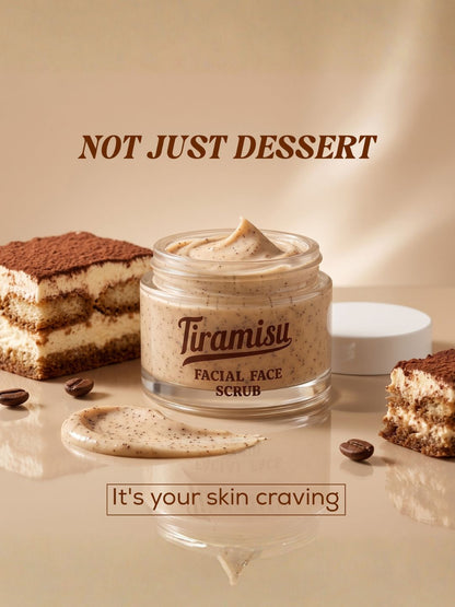 Crystal Clear Tiramisu Facial Scrub (50 g)