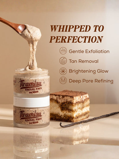 Crystal Clear Tiramisu Facial Scrub (50 g)