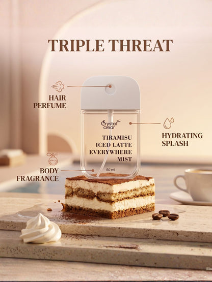 Crystal Clear Tiramisu Iced Latte Everywhere Mist (50 ml)