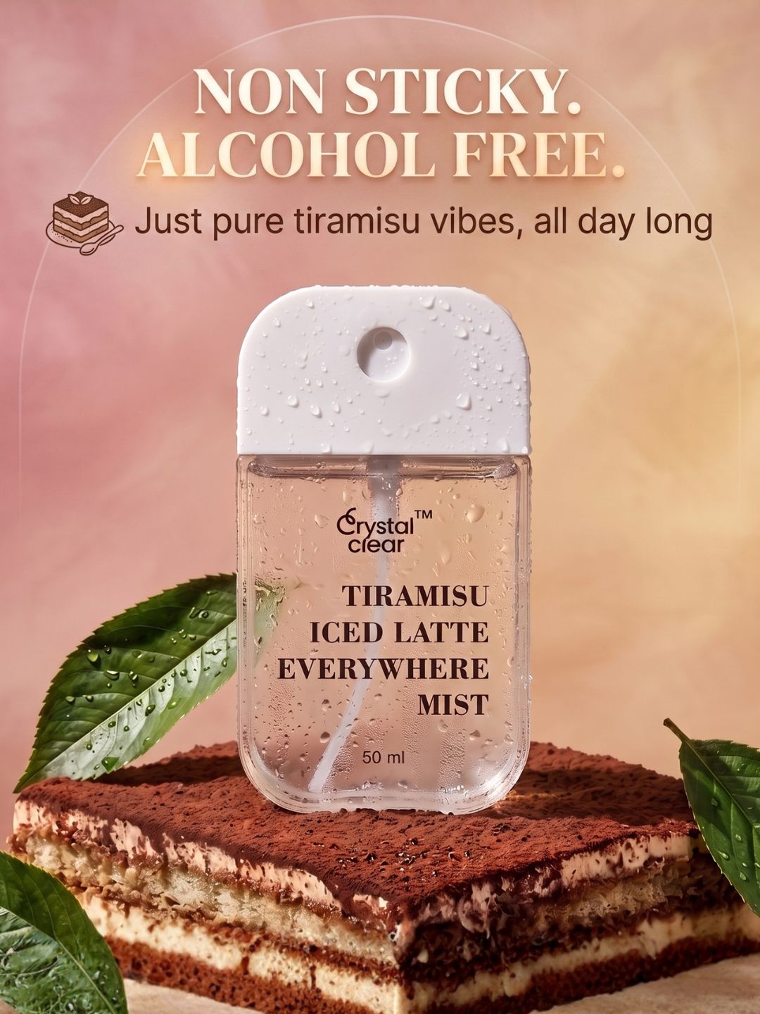 Crystal Clear Tiramisu Iced Latte Everywhere Mist (50 ml)