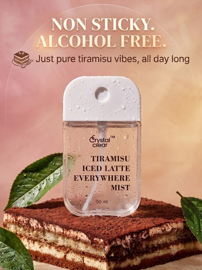 Crystal Clear Tiramisu Iced Latte Everywhere Mist (50 ml)