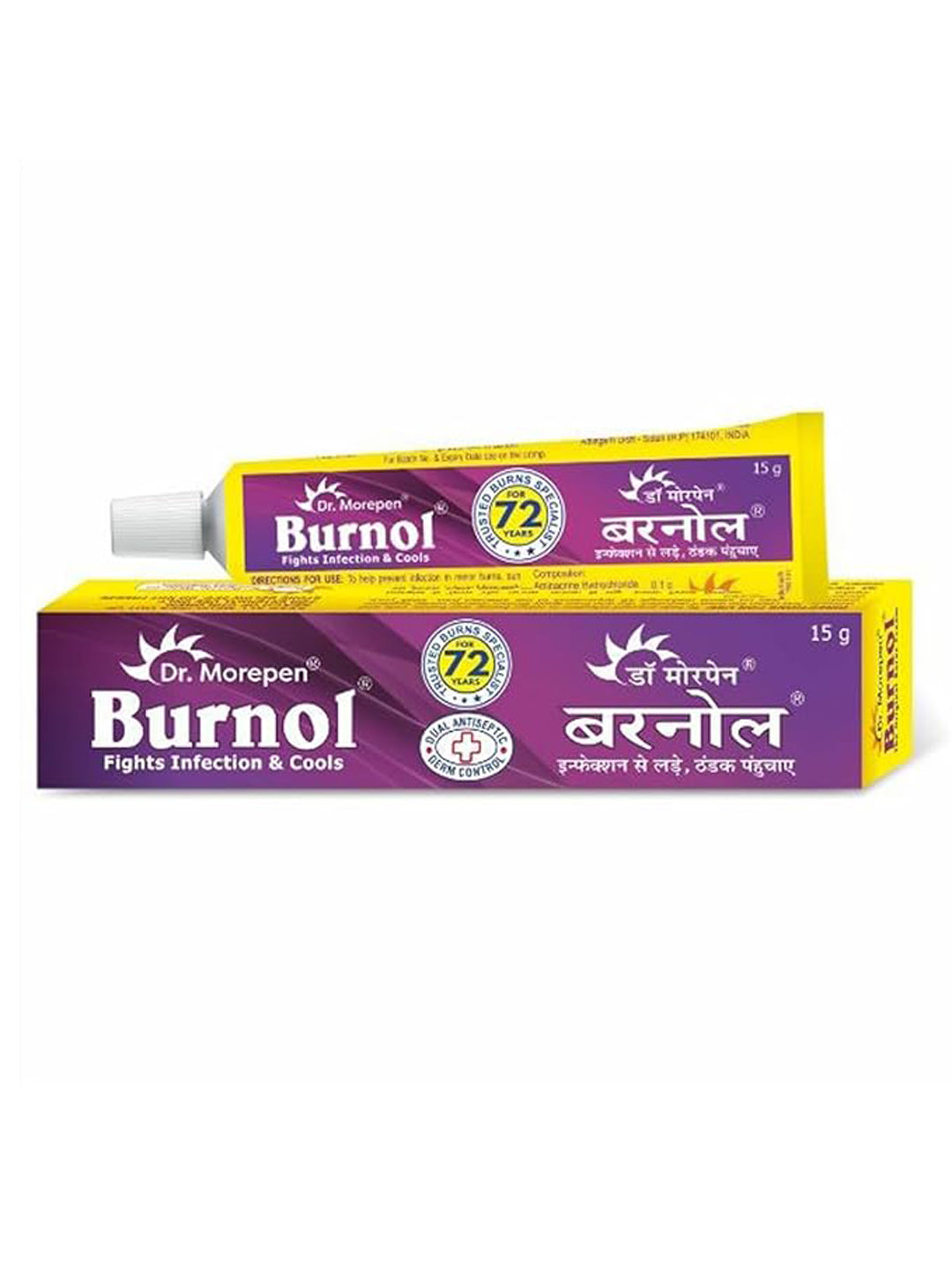 Dr. Morepen Burnol Antiseptic Cream (15gm)