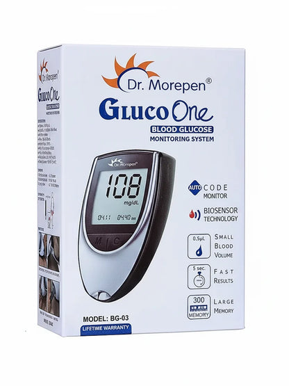 Dr. Morepen Gluco One Blood Glucose Monitoring System BG-03