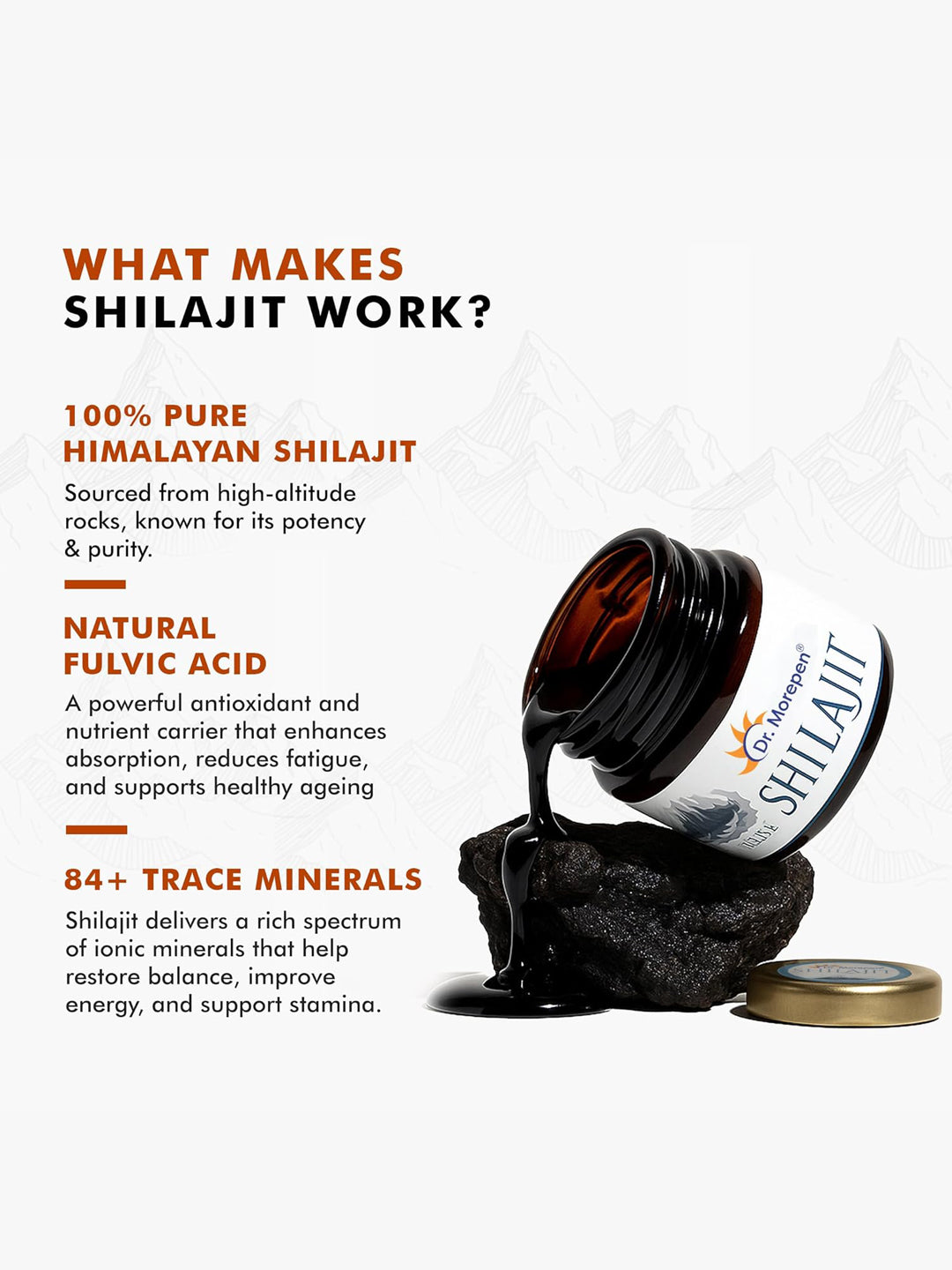 Dr. Morepen Shilajit Resin (15gm)