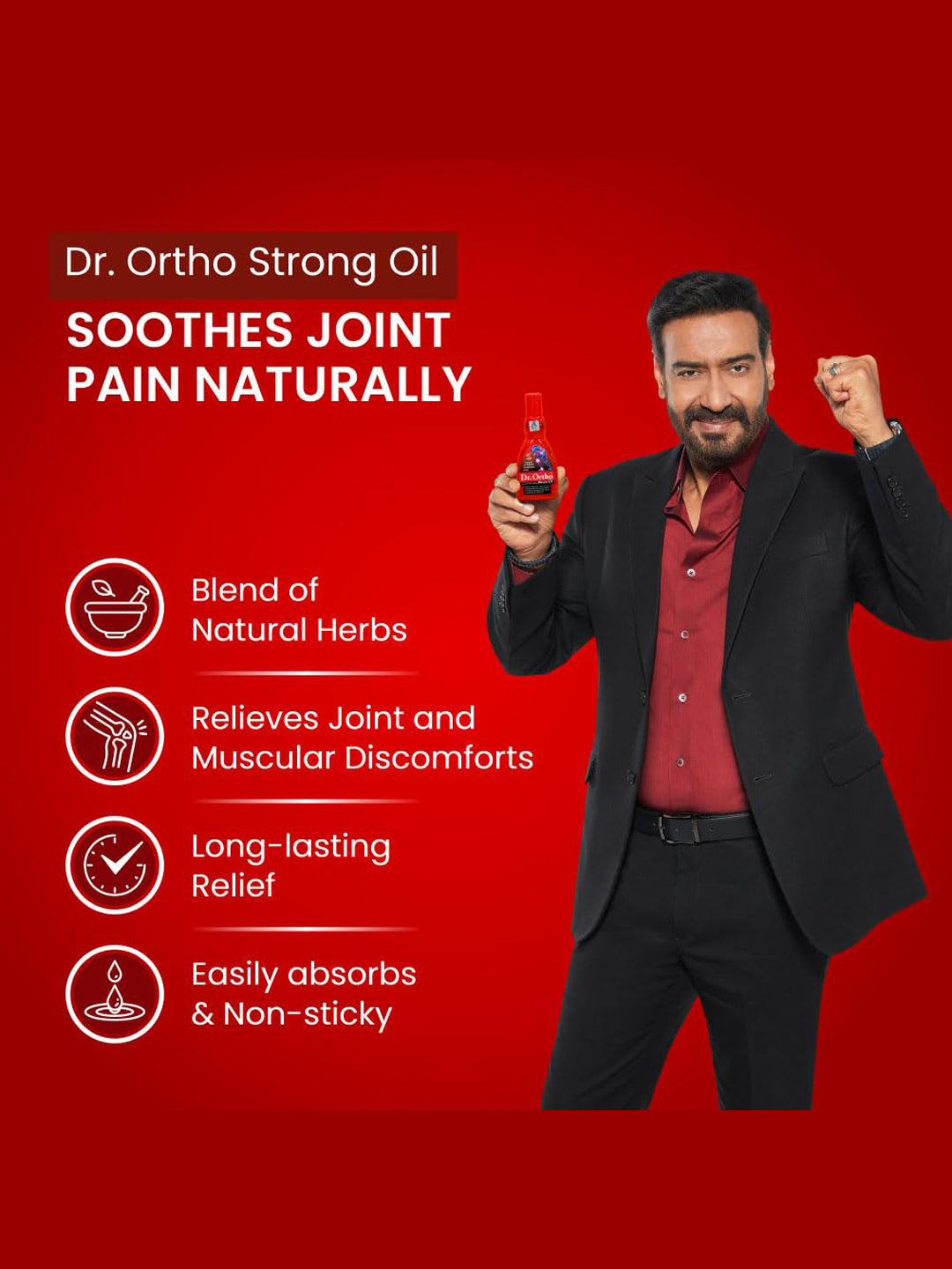 Dr. Ortho Pain Relief Oil (120ml)