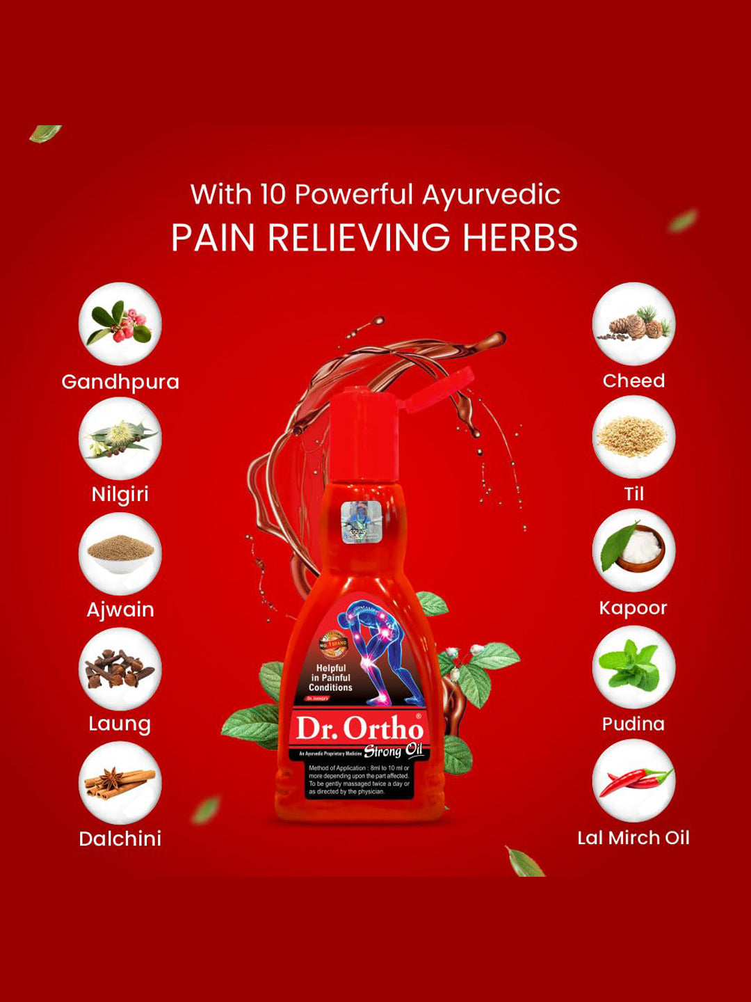 Dr. Ortho Pain Relief Oil (120ml)