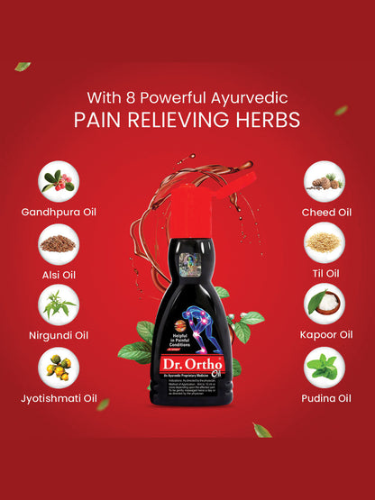 Dr. Ortho Strong Pain Relief Oil (120ml)