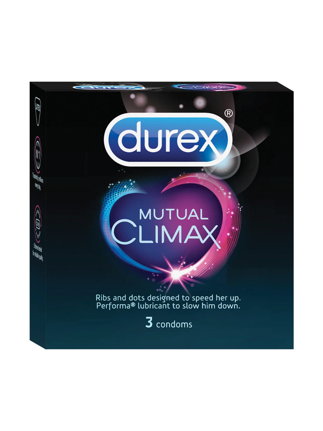 Durex Mutual Climax Condoms (3 in each pack)