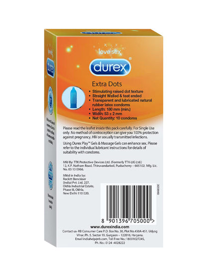Durex Extra var testFlavour