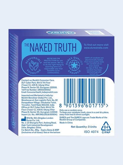 Durex Close Fit Invisible Condoms
